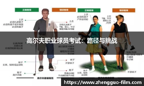 高尔夫职业球员考试：路径与挑战